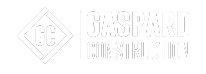 logo gaspard construction blanc